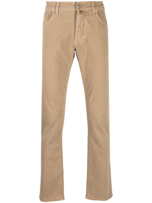 straight-leg jeans